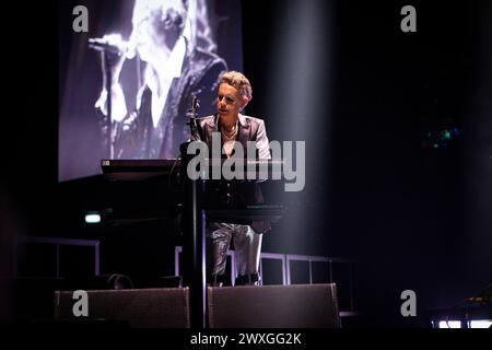 Depeche mode in Concerto al Forum di Assago (mi). Foto di Davide Merli Banque D'Images