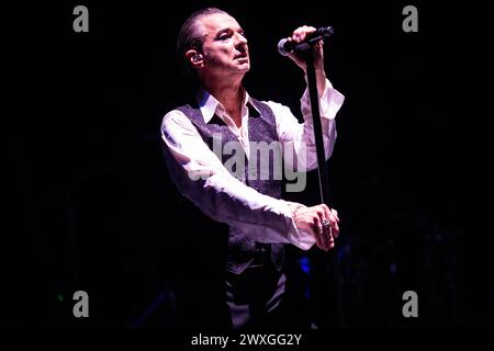 Depeche mode in Concerto al Forum di Assago (mi). Foto di Davide Merli Banque D'Images