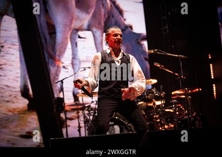 Depeche mode in Concerto al Forum di Assago (mi). Foto di Davide Merli Banque D'Images