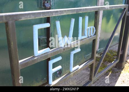 Wibbandune, colliers Wood FC football Ground, Robin Hood Way, Londres - Combined Counties League Banque D'Images