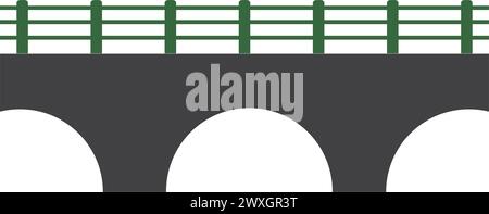 icône de pont de conception simple de vecteur Illustration de Vecteur