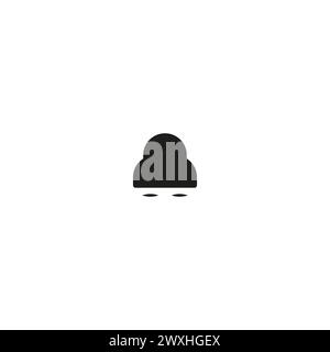 Homme chinois. Homme asiatique, chapeau de paille et illustration vectorielle de moustache. Illustration vectorielle. Illustration de Vecteur