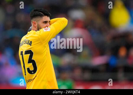 Gérone, Espagne. 31 mars 2024. Rui Silva (Real Betis) est photographié lors d'un match de football de la Liga entre Girona FC et Real Betis, au stade Montilivi le 31 mars 2024 à Gérone, en Espagne. Foto : Siu Wu crédit : dpa/Alamy Live News Banque D'Images