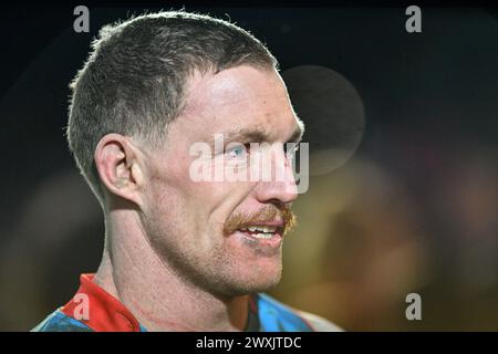 Featherstone, Angleterre - 29 mars 2024 Wakefield Trinity's Ky Rodwell. Rugby League Betfred Championship, Featherstone Rovers vs Wakefield Trinity au Millennium Stadium, Featherstone, Royaume-Uni Dean Williams Banque D'Images