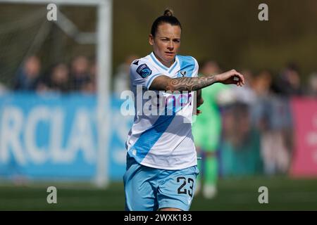 Durham City le dimanche 31 mars 2024. Shanade HOPCROFT de Crystal Palace lors du match de championnat féminin de FA entre Durham Women FC et Crystal Palace au Maiden Castle, Durham City, le dimanche 31 mars 2024. (Photo : Mark Fletcher | mi News) crédit : MI News & Sport /Alamy Live News Banque D'Images