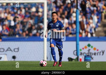 Machida Gion Stadium, Tokyo, Japon. 30 mars 2024. Keiya Sento (Zelvia), 30 MARS 2024 - Football/Football : match de Ligue J1 2024 entre le FC Machida Zelvia 3-1 Sagan Tosu au Machida Gion Stadium, Tokyo, Japon. Crédit : Naoki Morita/AFLO SPORT/Alamy Live News Banque D'Images