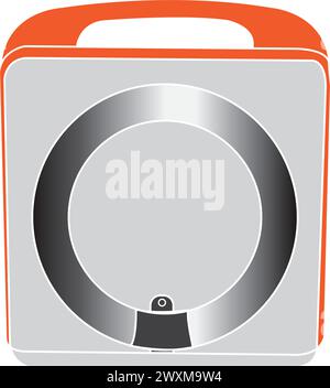 icône de lampe d'urgence illustration vectorielle conception simple Illustration de Vecteur