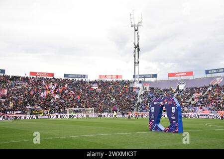 Bologne, Italie. 01st Apr, 2024. Foto Massimo Paolone /LaPresse 01 Aprile 2024 Bologna Italia sport calcio Bologna vs Salernitana - Campionato di calcio Serie A Tim 2023/2024 - Stadio Dall'Ara Nella foto: photo Massimo Paolone /LaPresse 01 avril 2024 Bologne Italie football sportif Bologne vs Salernitana - championnat de football SERIE A TIM 2023/2024 - stade Dall'Ara dans l'image : crédit : LaPresse/Alamy Live News Banque D'Images