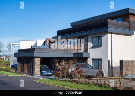 Boîtier sur mesure. Graven Hill, Bicester, Oxfordshire, Angleterre Banque D'Images