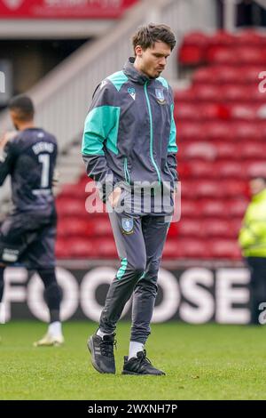 Middlesbrough, Royaume-Uni. 01st Apr, 2024. Le manager de Sheffield Wednesday Danny Rohl a démissionné après le match du Middlesbrough FC vs Sheffield Wednesday FC Sky Bet EFL Championship au Riverside Stadium, Middlesbrough, Angleterre, Royaume-Uni le 1er avril 2024 Credit : Every second Media/Alamy Live News Banque D'Images