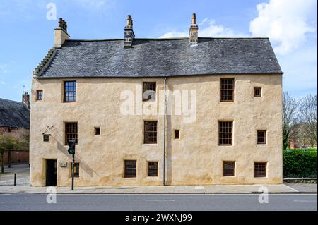 La seigneurie restaurée de Provand, la plus ancienne maison survivante de Glasgow construite en 1471 sur Castle Street, Écosse, Royaume-Uni, Europe Banque D'Images