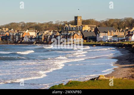 West Bay, North Berwick, East Lothian, Écosse, Royaume-Uni. Banque D'Images