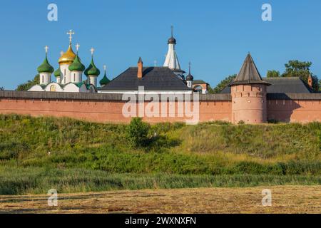 Monastère de Saint Euthymius, Souzdal, région de Vladimir, Russie Banque D'Images