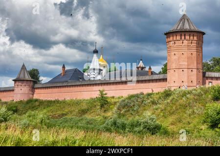 Monastère de Saint Euthymius, Souzdal, région de Vladimir, Russie Banque D'Images