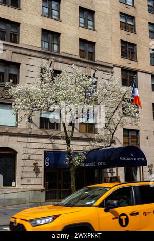 Le 70 Park Avenue Hotel est un hôtel de charme situé dans le quartier Murray Hill de Manhattan, 2024, New York City, États-Unis Banque D'Images