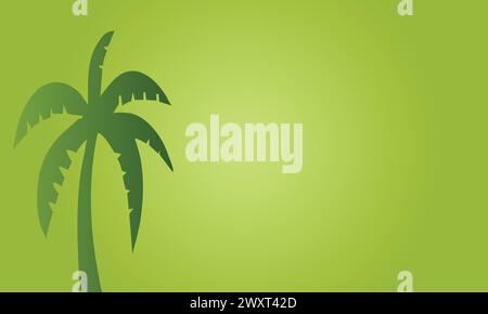 Célébrez le jour de l'arbre avec un magnifique fond inspiré de la nature Illustration de Vecteur