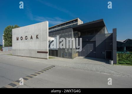 Musée d'art contemporain à Kraków MOCAK, Cracovie, Pologne Banque D'Images