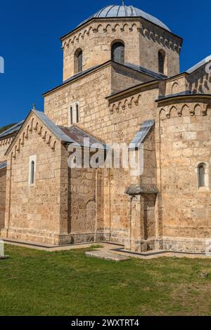 Église du monastère de Gradac, Serbie Banque D'Images