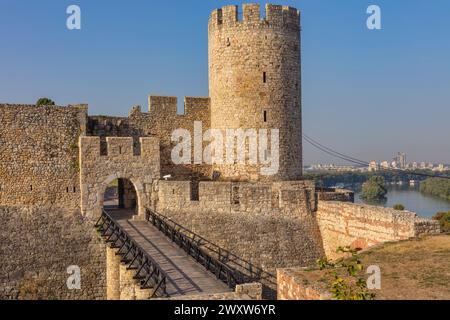 Porte despote de la forteresse de Belgrade, XVe siècle, Kalemegdan, Belgrade, Serbie Banque D'Images