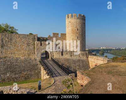 Porte despote de la forteresse de Belgrade, XVe siècle, Kalemegdan, Belgrade, Serbie Banque D'Images