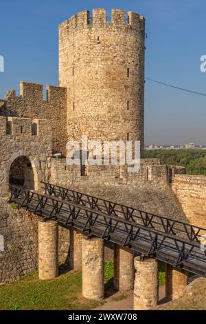 Porte despote de la forteresse de Belgrade, XVe siècle, Kalemegdan, Belgrade, Serbie Banque D'Images