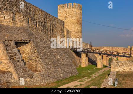 Porte despote de la forteresse de Belgrade, XVe siècle, Kalemegdan, Belgrade, Serbie Banque D'Images