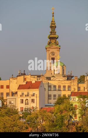 Cathédrale Église de. Michael l'Archange, Belgrade, Serbie Banque D'Images