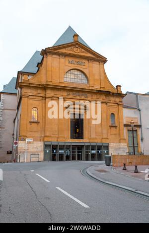 Metz, France - 23 janvier 2022 : le Musée de Metz, Musée de la Cour d'Or, Metz Métropole à Metz, France, a été fondé en 1839. Banque D'Images