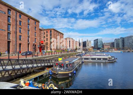 Albert Dock de Salthouse Dock, Liverpool, Merseyside, Angleterre, Royaume-Uni Banque D'Images