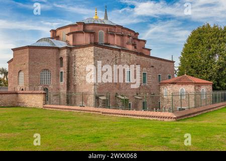 Mosquée de la petite Sainte-sophie, Küçük Ayasofya Camii, ancienne église des Saints Serge et Bacchus (536), Istanbul, Turquie Banque D'Images