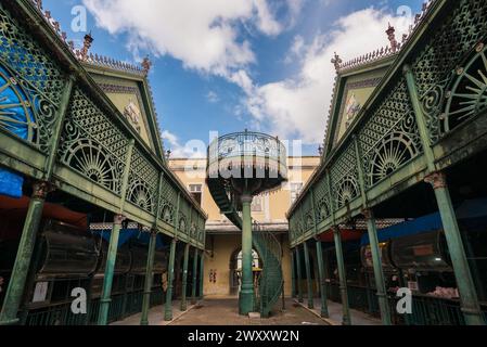 Marché municipal, partie du complexe Ver o Peso, utilisé comme marché de la viande dans la ville de Belem au nord du Brésil Banque D'Images