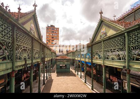 Marché municipal, partie du complexe Ver o Peso, utilisé comme marché de la viande dans la ville de Belem au nord du Brésil Banque D'Images