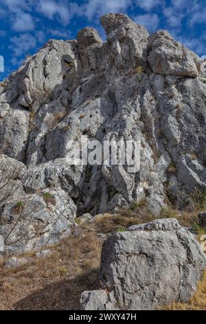 Site archéologique hittite, Yazilikaya, province de Corum, Turquie Banque D'Images