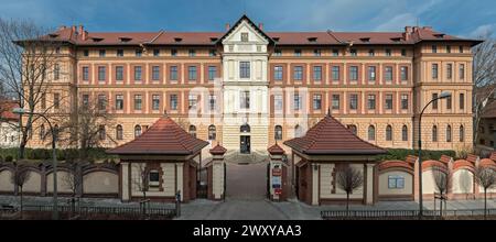 Ludwik et Anna Helcel social Welfare Home, Cracovie, Pologne Banque D'Images