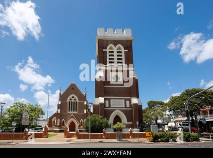 Église anglicane St Paul et clocher, Maryborough, Queensland, Australie Banque D'Images