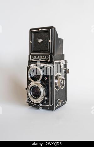 Franke & Heidecke Rolleicord reflex double objectif Banque D'Images