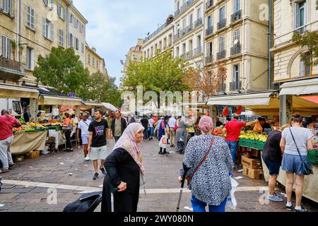 Marché des Capucins, Noailles Banque D'Images