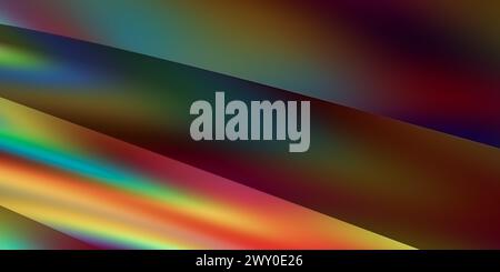 Beauté colorée colorée, abstraction multicolore, fond de festival, fond d'écran moderne futuriste fantastique, rendu 3D élégant, illustration 3D. Banque D'Images