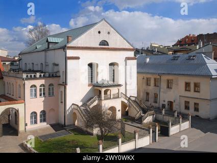 Synagogue Izaak, Kazimierz, Cracovie, Pologne Banque D'Images