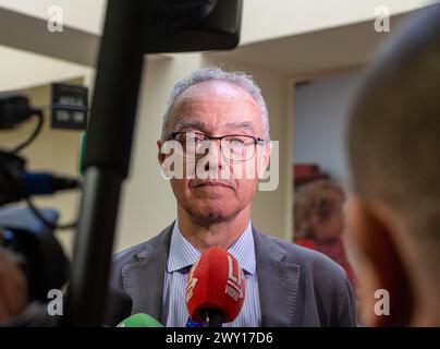 Milan, Italie. 03rd Apr, 2024. Il prorettore della Bicocca Guido Cavaletti termine del Senato Accademico - Cronaca - Milano, Italia - Mercoledì, 3 Aprile 2024 (foto Stefano Porta/LaPresse) le vice-recteur de Bicocca Guido Cavaletti mandat du Sénat académique - nouvelles - nouvelles - Milan, Italie - mercredi 3 avril 2024 (photo Stefano Porta/LaPresse) crédit: LaPresse/Alamy Live News Banque D'Images