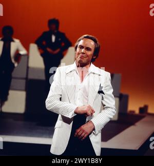 8 x 1 dans Noten, ZDF Fernsehshow, Deutschland, 1978, In der Show : Peter Kraus Banque D'Images