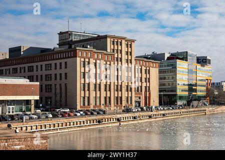 Kaapelitehdas dans le district de Ruoholahti à Helsinki, Finlande Banque D'Images