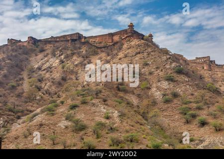 Jaigarh Fort, Jaipur, Rajasthan, Inde Banque D'Images