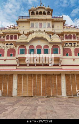 Chandra Mahal, City Palace, Jaipur, Rajasthan, Inde Banque D'Images