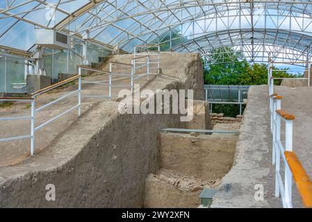 Les ruines de l'ancienne ville de Gabala en Azerbaïdjan Banque D'Images