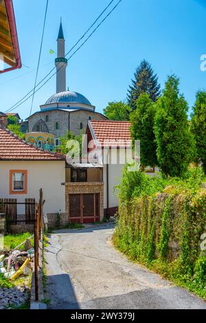 Vieille mosquée dans la ville bosniaque Travnik Banque D'Images