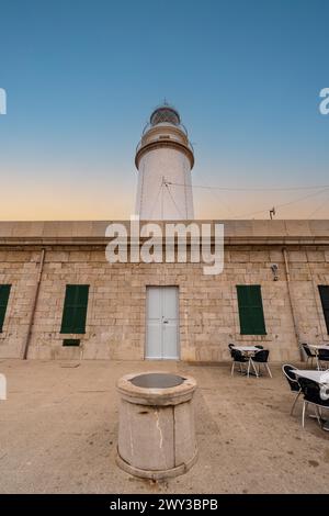 Belle photo de phare à Formentor, Majorque, Espagne Banque D'Images