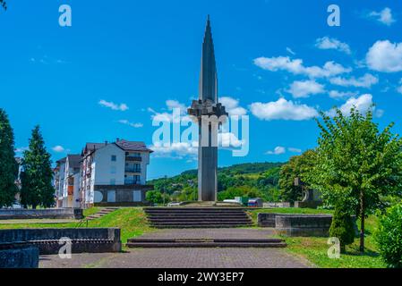 Parc commémoratif de Bratunac en Bosnie-Herzégovine Banque D'Images