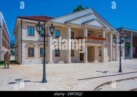 Municipalité de Visegrad à Andricgrad en Bosnie-Herzégovine Banque D'Images