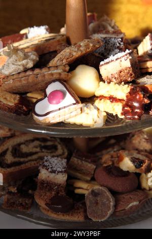 biscuits de noël traditionnels tchèques comme fond agréable Banque D'Images